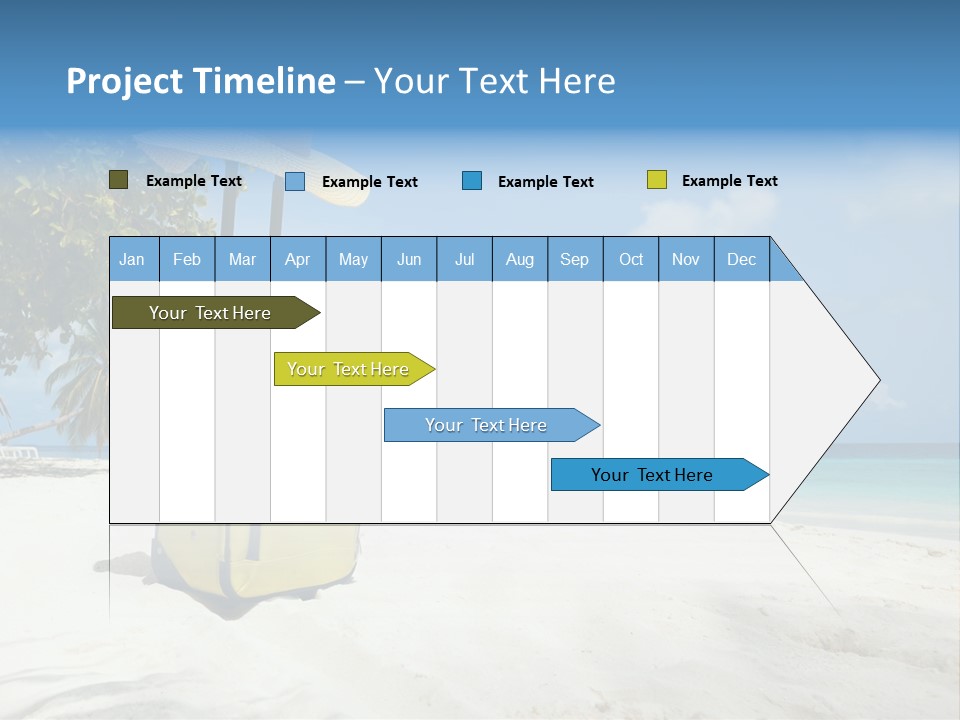 Straw Case Shade PowerPoint Template