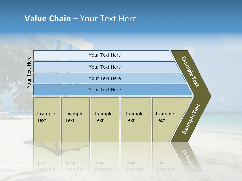 Straw Case Shade PowerPoint Template