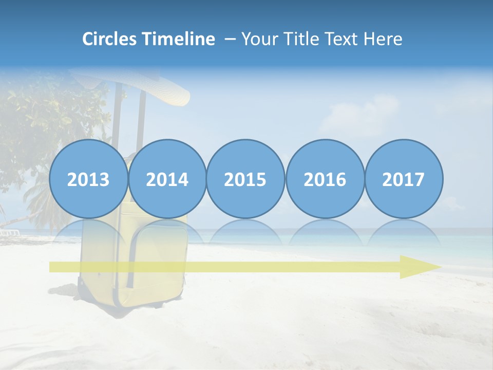 Straw Case Shade PowerPoint Template