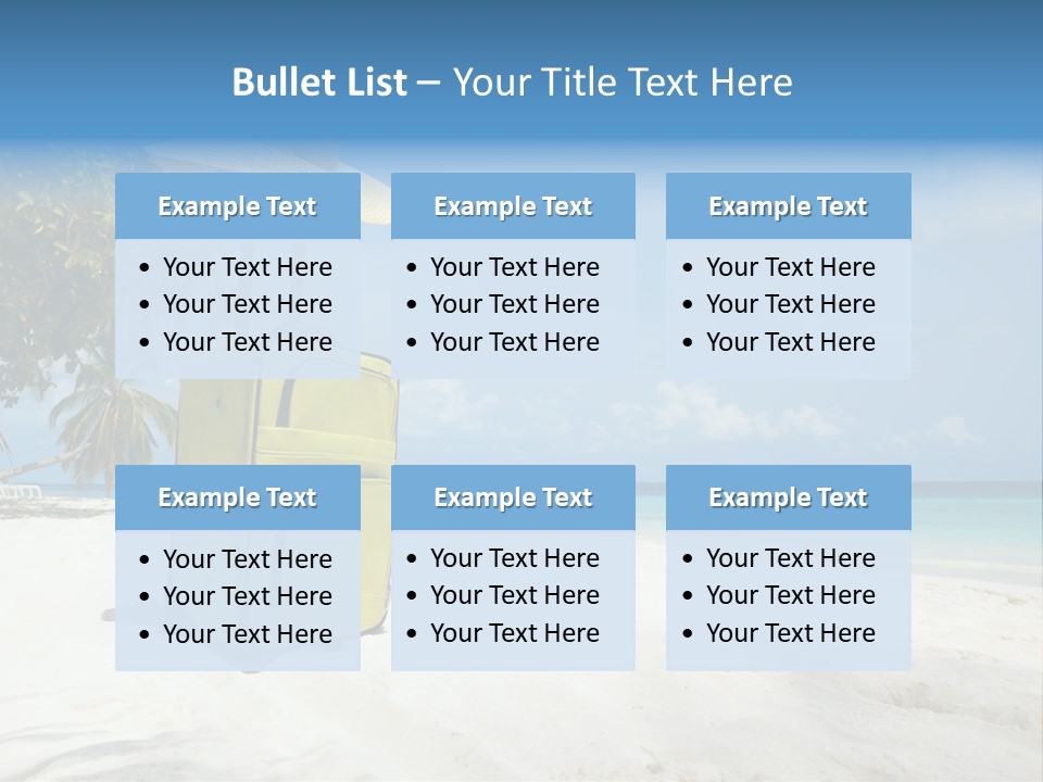 Straw Case Shade PowerPoint Template