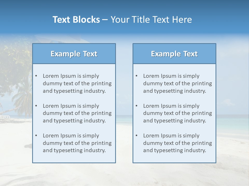 Straw Case Shade PowerPoint Template