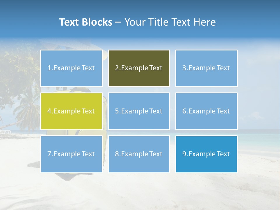 Straw Case Shade PowerPoint Template