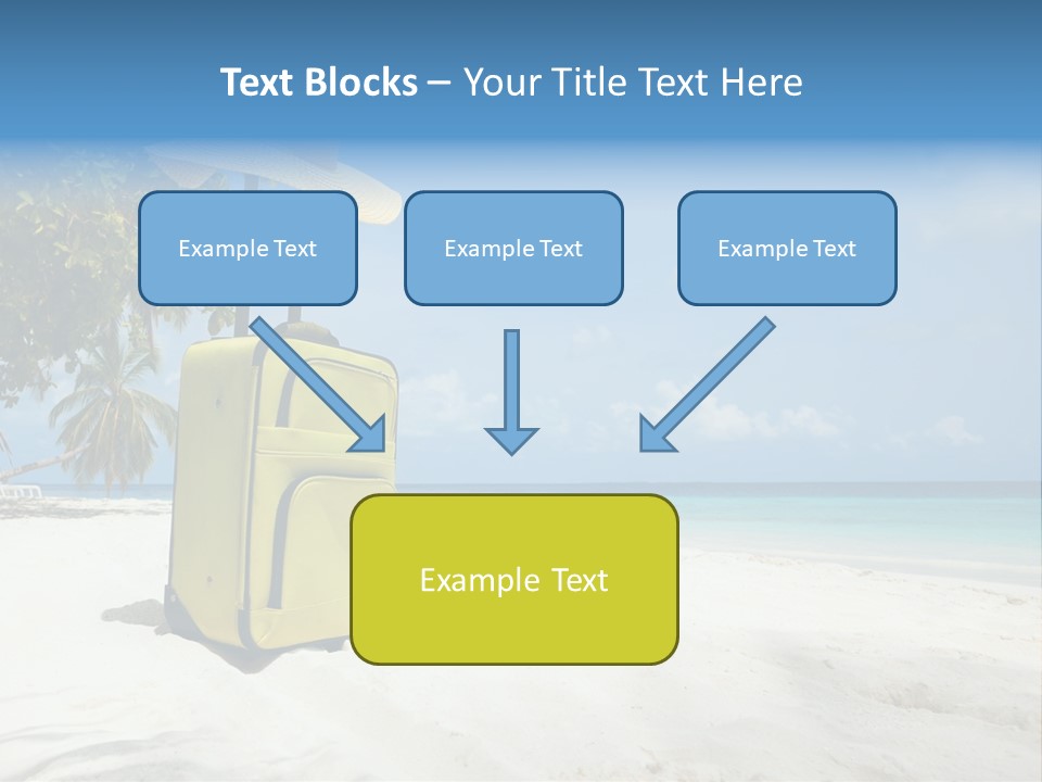 Straw Case Shade PowerPoint Template