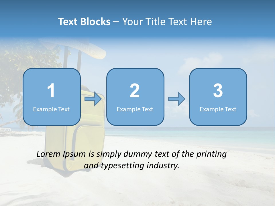 Straw Case Shade PowerPoint Template