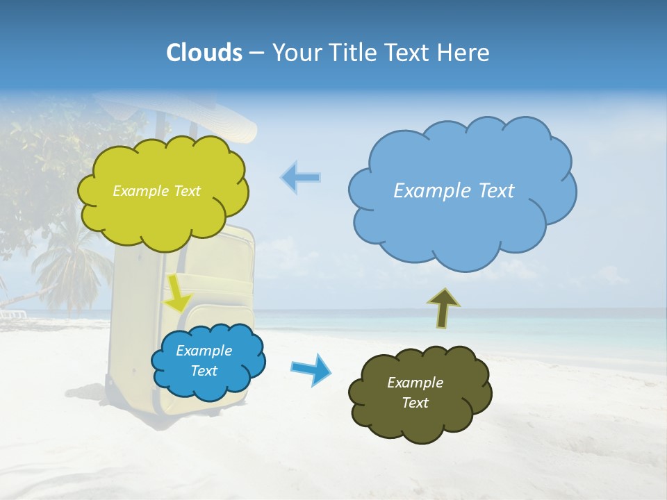 Straw Case Shade PowerPoint Template