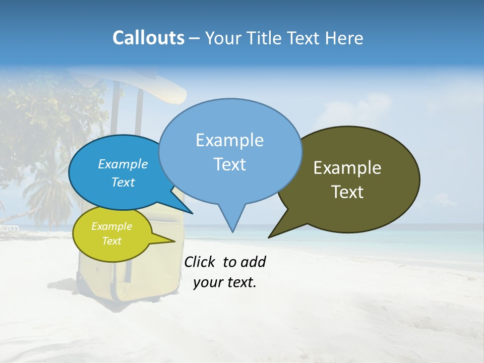 Straw Case Shade PowerPoint Template