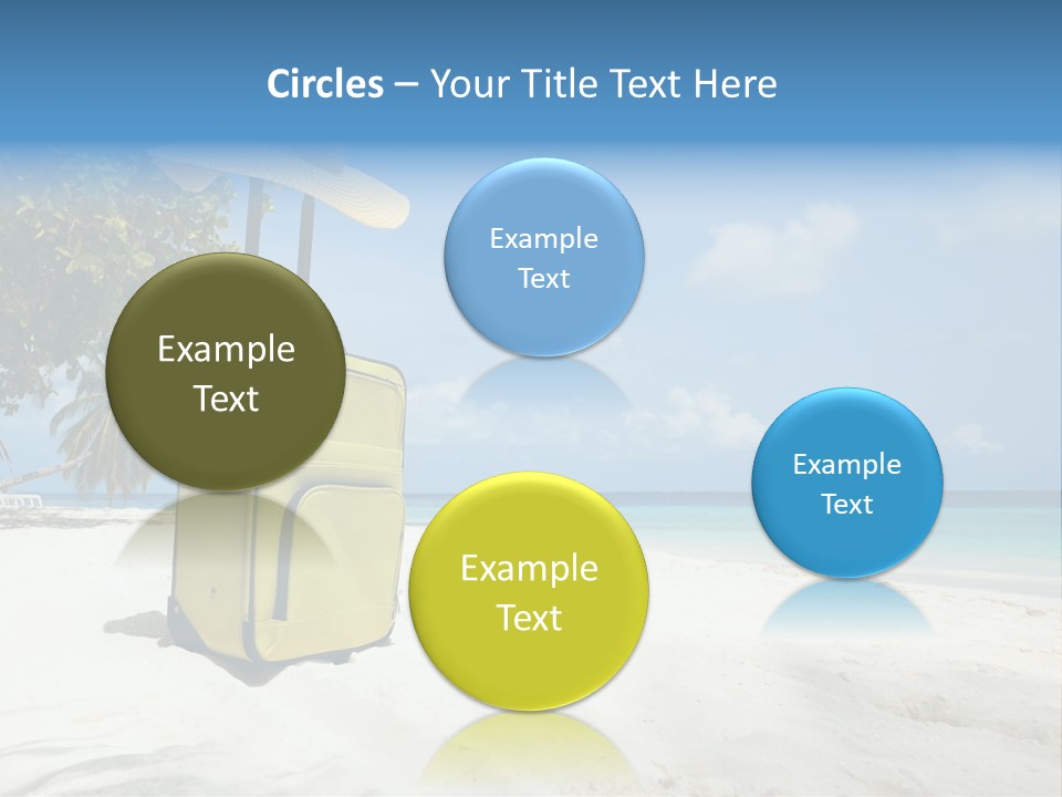 Straw Case Shade PowerPoint Template