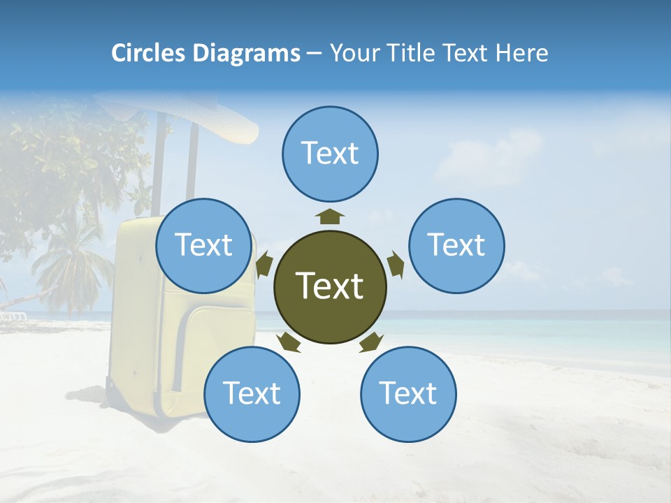 Straw Case Shade PowerPoint Template