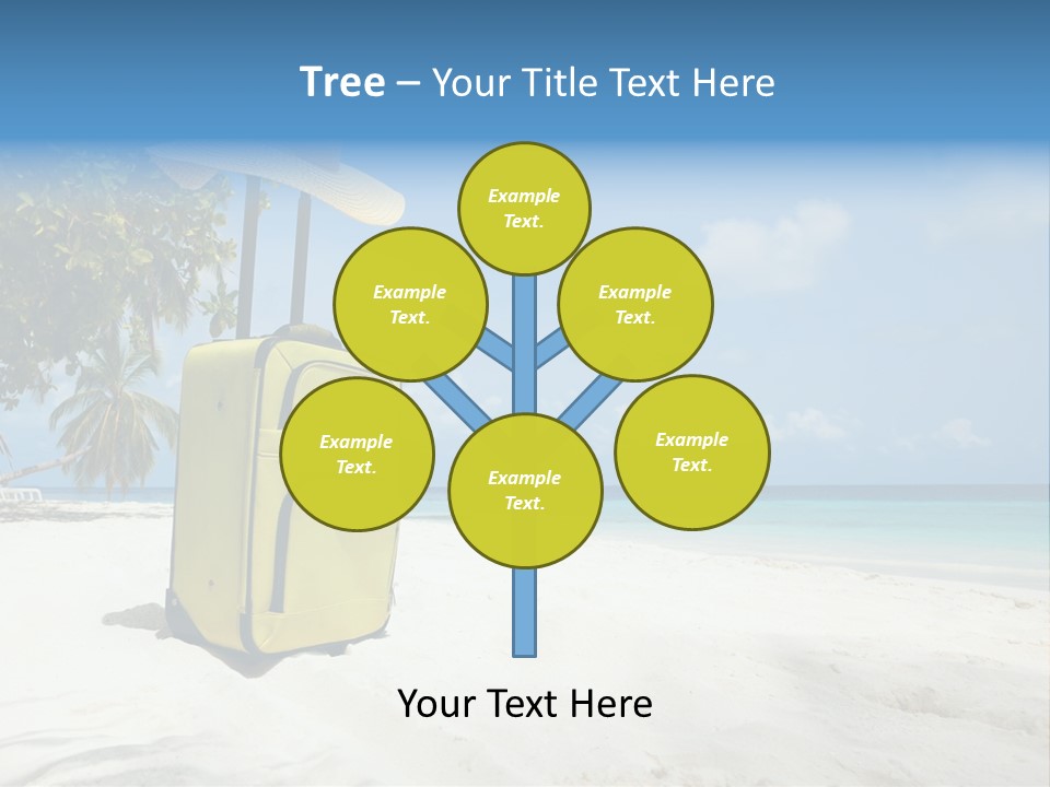 Straw Case Shade PowerPoint Template