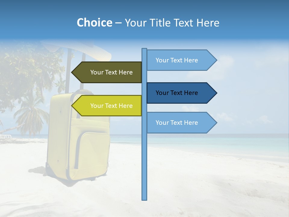 Straw Case Shade PowerPoint Template