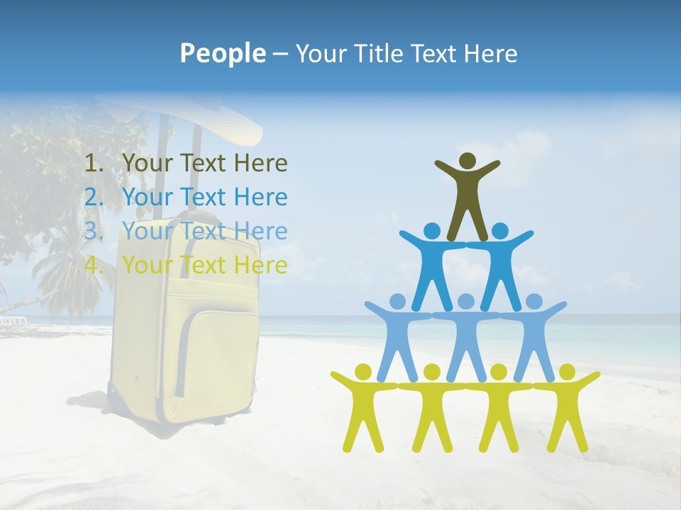 Straw Case Shade PowerPoint Template