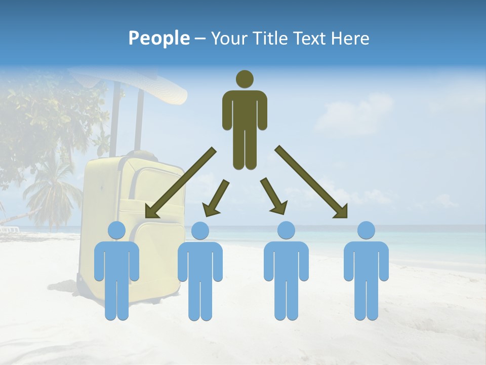 Straw Case Shade PowerPoint Template