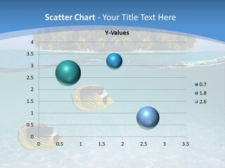 Dive Half Coastline PowerPoint Template