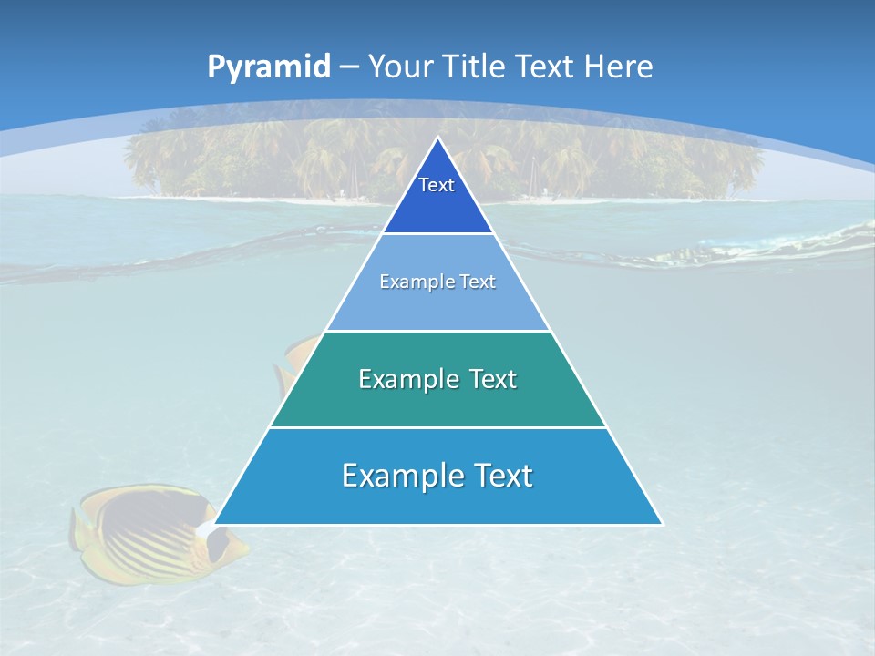 Dive Half Coastline PowerPoint Template