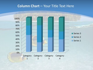 Dive Half Coastline PowerPoint Template