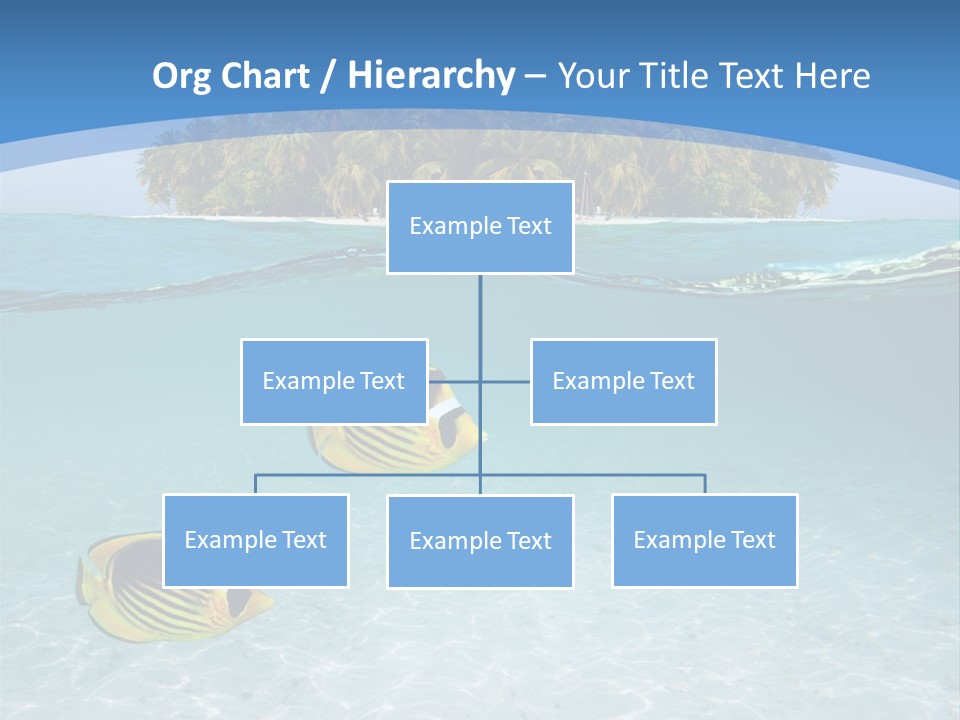 Dive Half Coastline PowerPoint Template