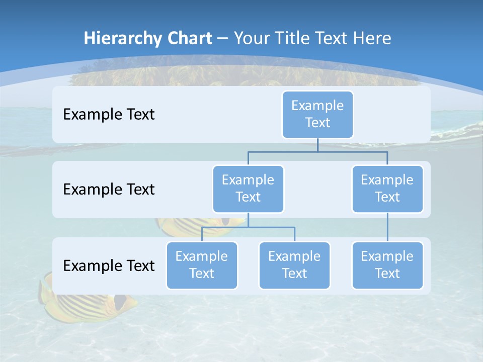 Dive Half Coastline PowerPoint Template