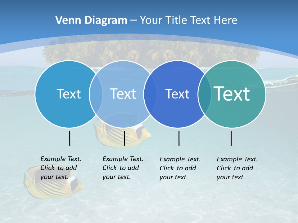 Dive Half Coastline PowerPoint Template