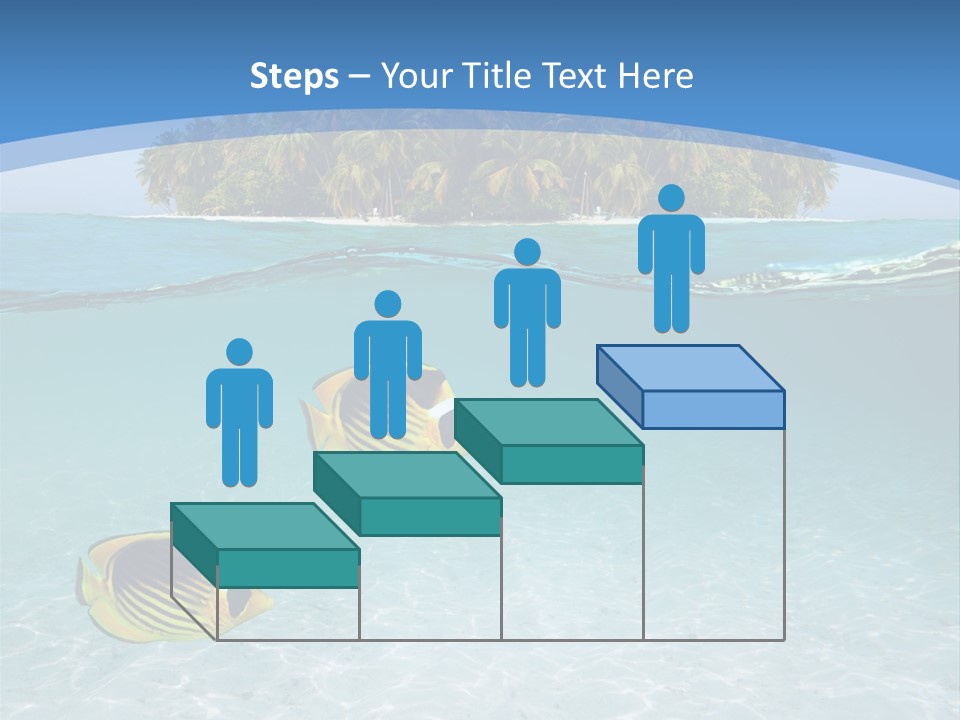 Dive Half Coastline PowerPoint Template