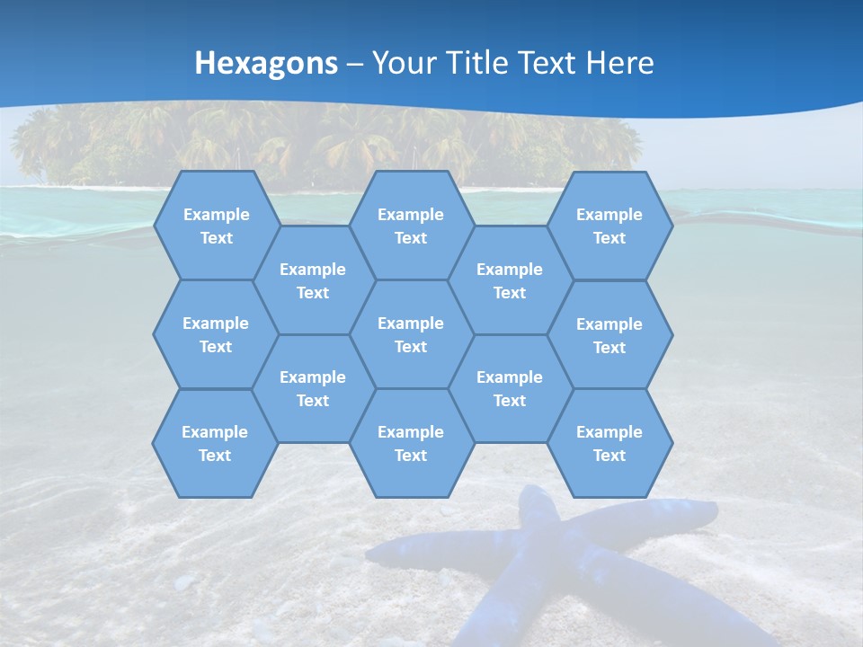 Color Sunlight Aquarium PowerPoint Template