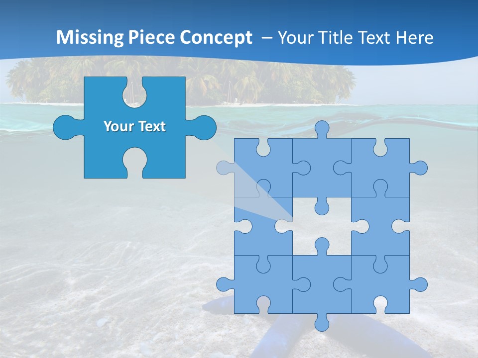 Color Sunlight Aquarium PowerPoint Template