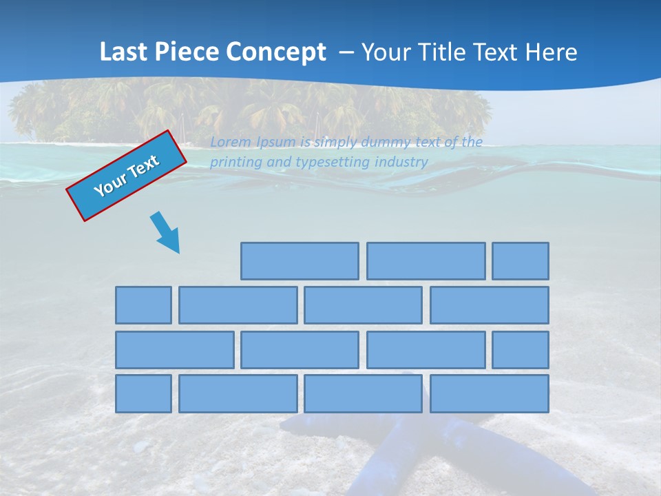 Color Sunlight Aquarium PowerPoint Template
