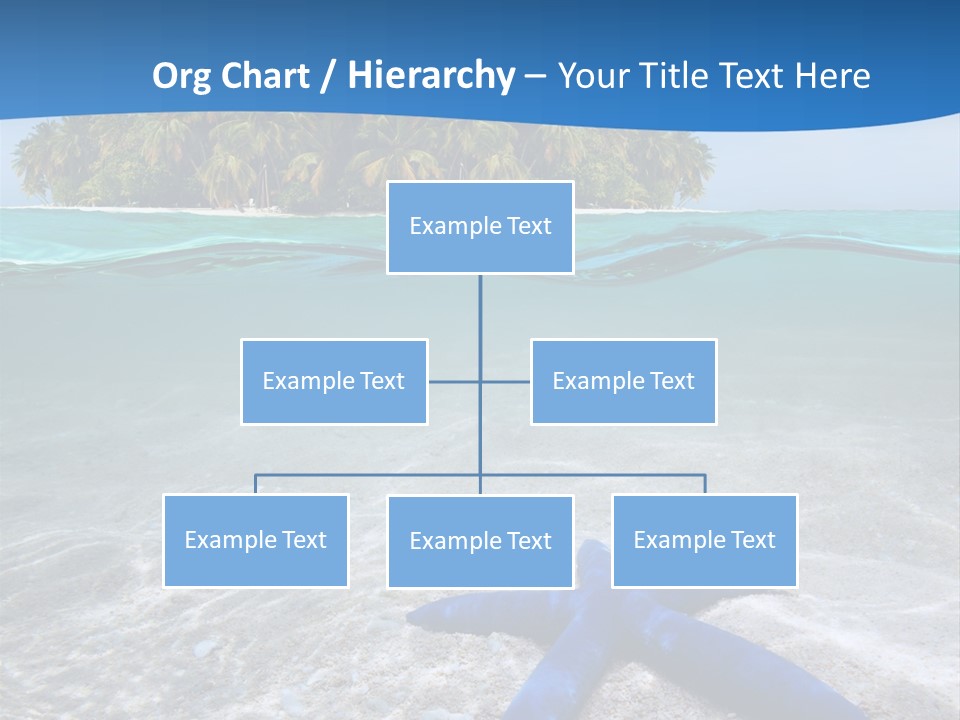 Color Sunlight Aquarium PowerPoint Template