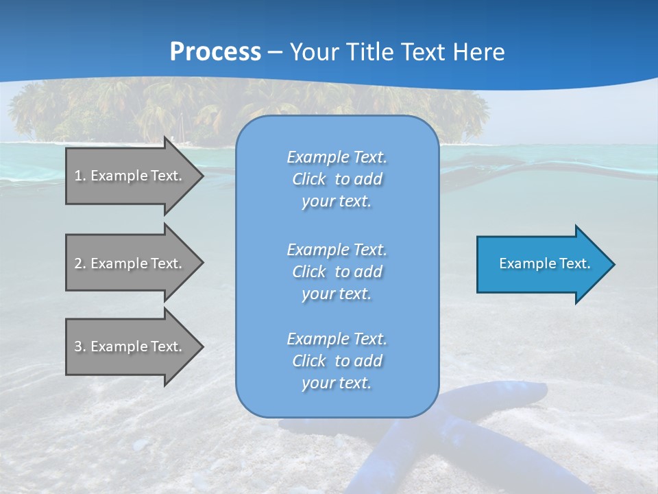 Color Sunlight Aquarium PowerPoint Template