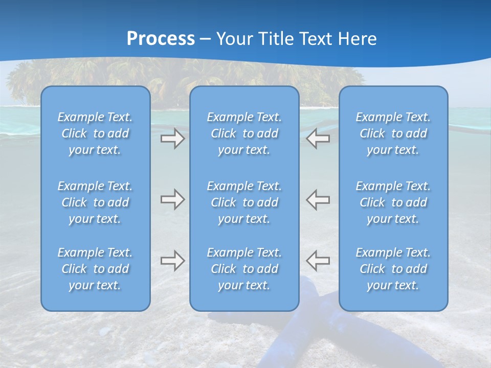 Color Sunlight Aquarium PowerPoint Template