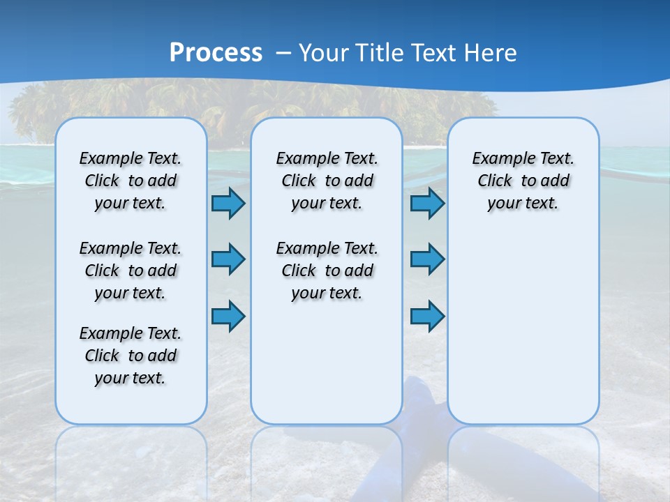 Color Sunlight Aquarium PowerPoint Template