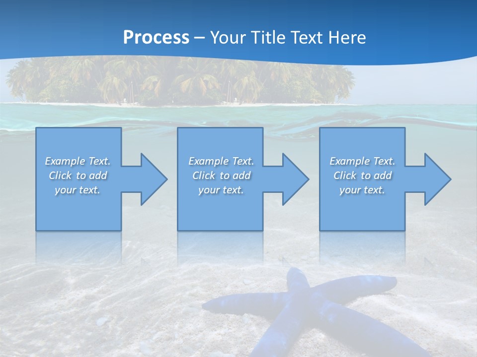Color Sunlight Aquarium PowerPoint Template