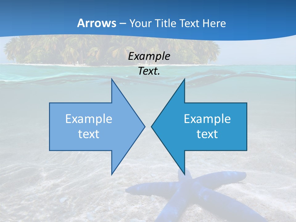Color Sunlight Aquarium PowerPoint Template