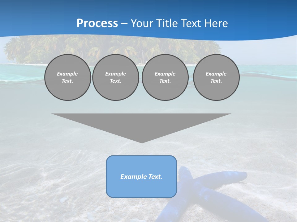 Color Sunlight Aquarium PowerPoint Template