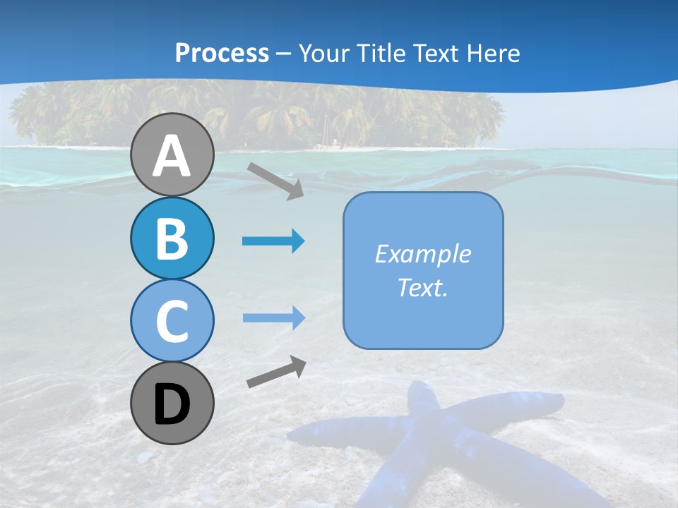 Color Sunlight Aquarium PowerPoint Template
