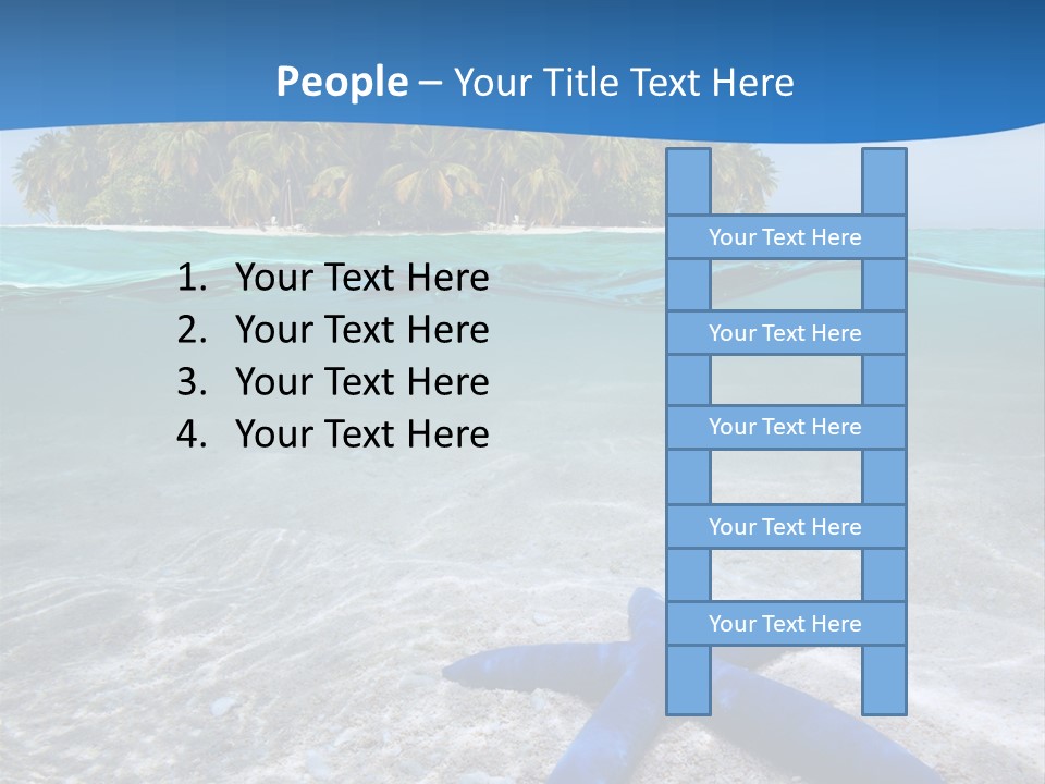 Color Sunlight Aquarium PowerPoint Template