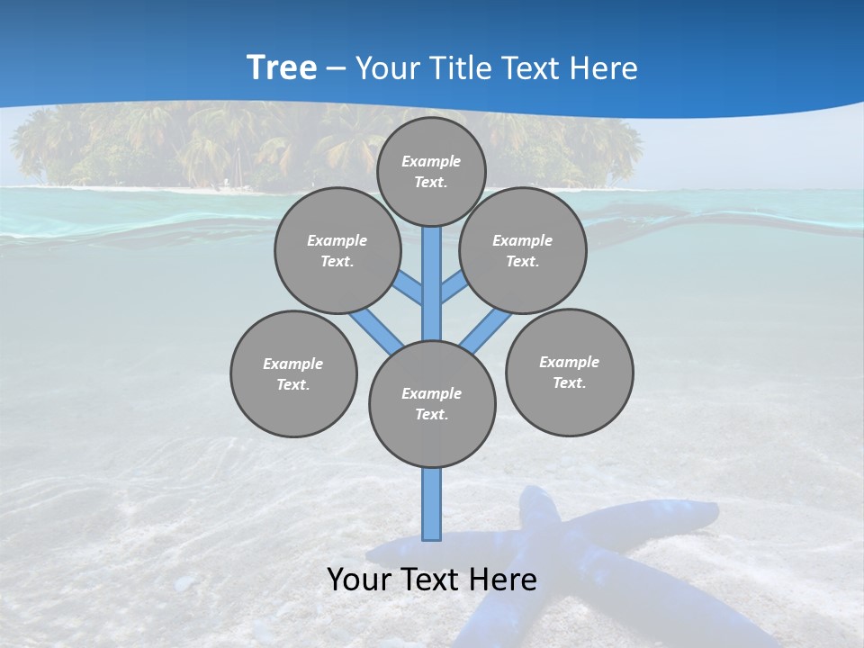 Color Sunlight Aquarium PowerPoint Template