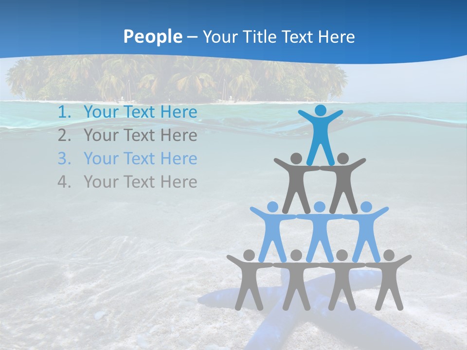 Color Sunlight Aquarium PowerPoint Template