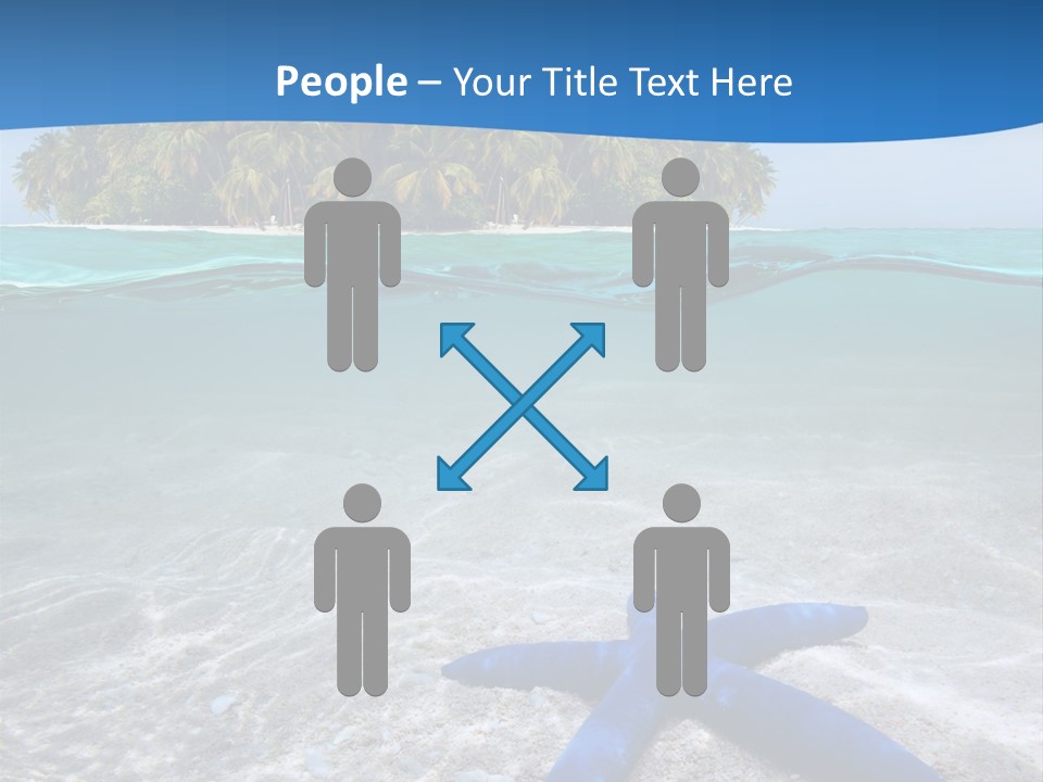 Color Sunlight Aquarium PowerPoint Template