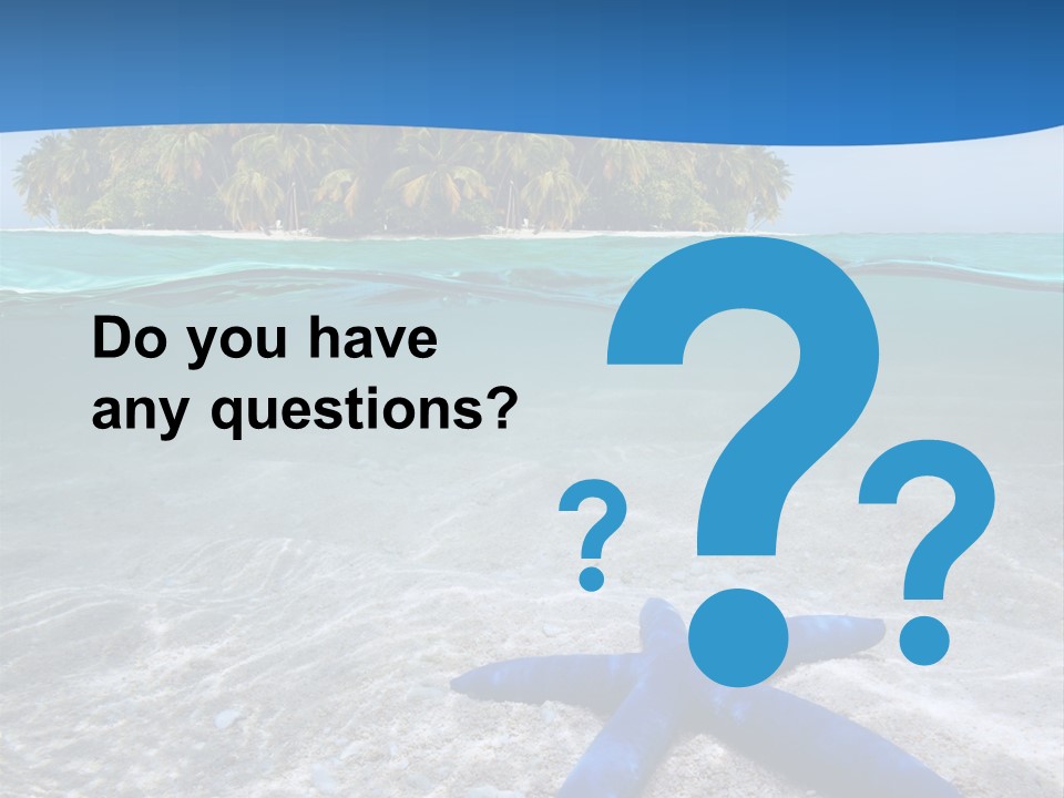 Color Sunlight Aquarium PowerPoint Template