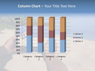 Display Beach  PowerPoint Template