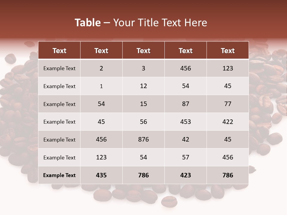 Gourmet Macro Energy PowerPoint Template