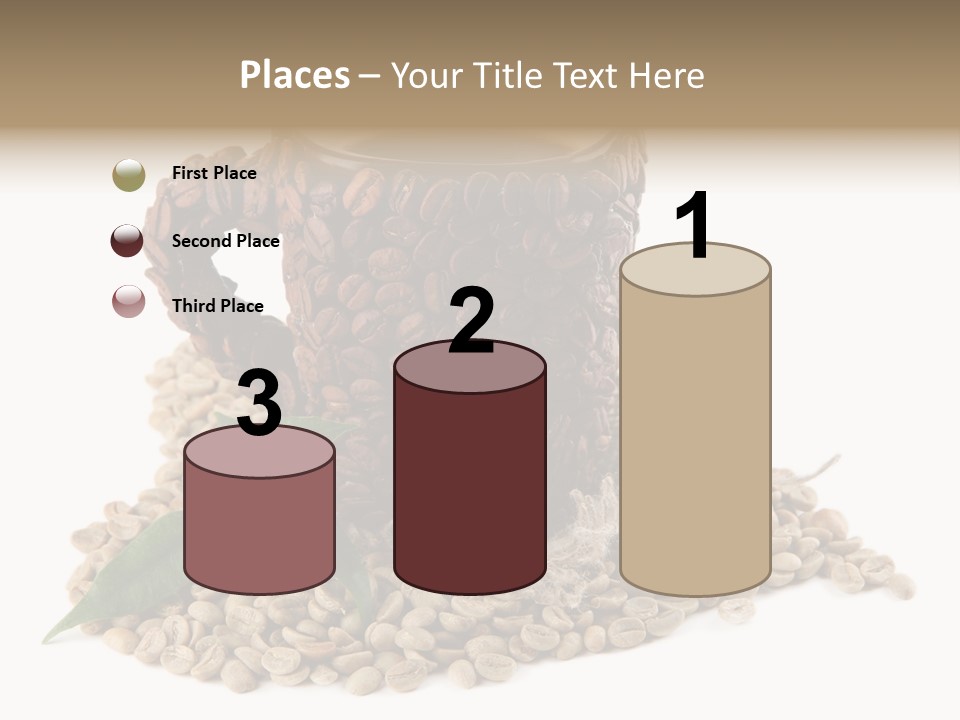 Cup Romantic Breakfast PowerPoint Template