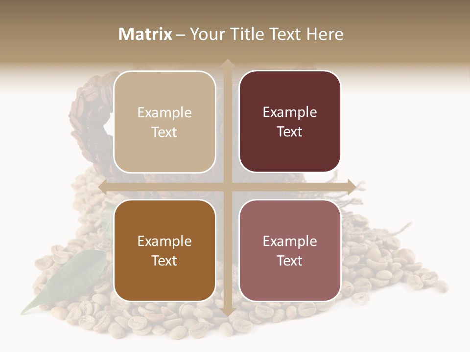 Cup Romantic Breakfast PowerPoint Template