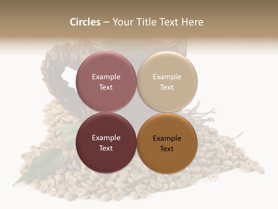 Cup Romantic Breakfast PowerPoint Template