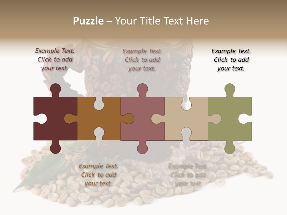 Cup Romantic Breakfast PowerPoint Template