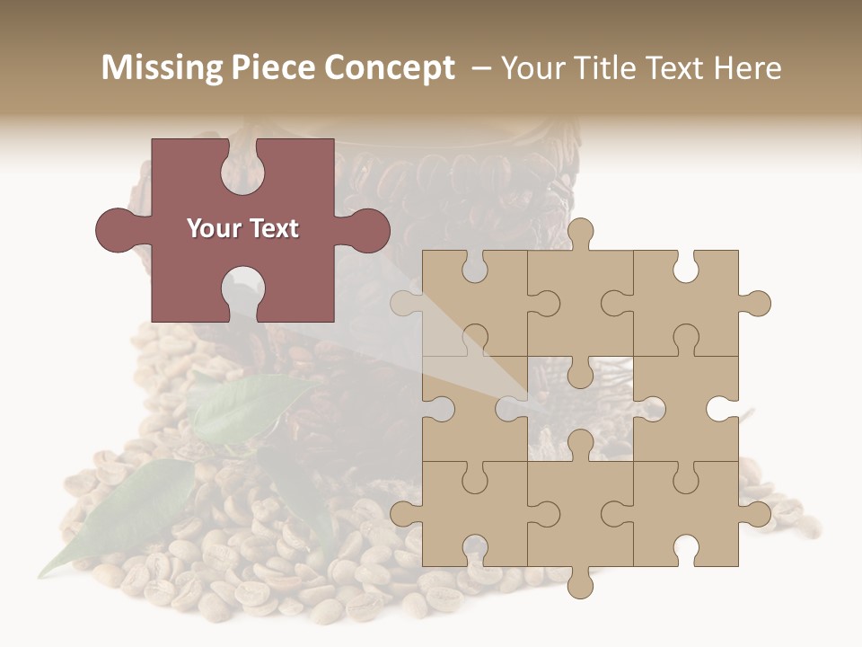 Cup Romantic Breakfast PowerPoint Template