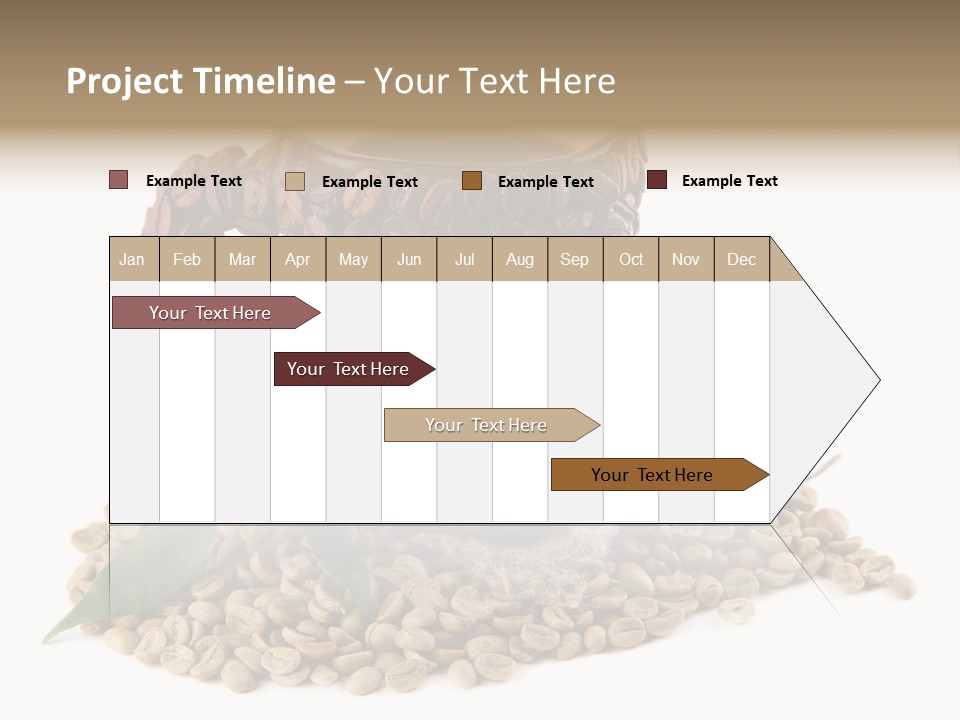 Cup Romantic Breakfast PowerPoint Template