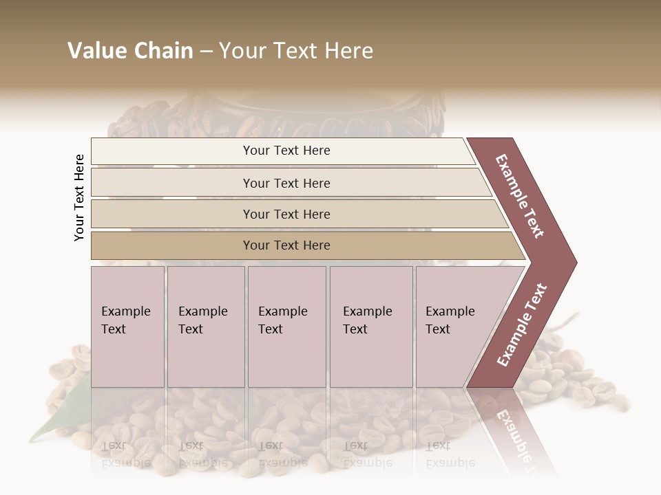 Cup Romantic Breakfast PowerPoint Template