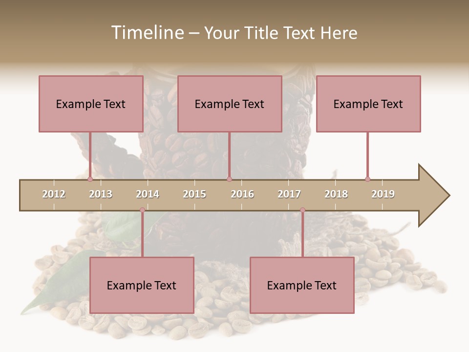 Cup Romantic Breakfast PowerPoint Template