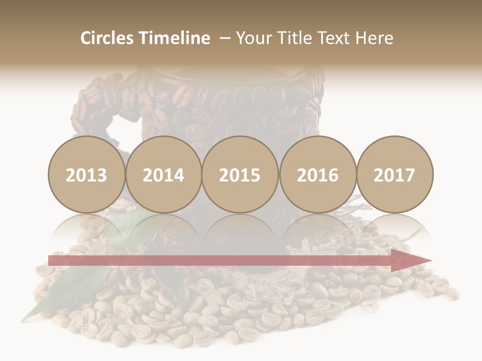 Cup Romantic Breakfast PowerPoint Template